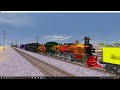 Steam Locomotive Lineup (trainz)