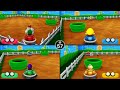 Mario Party The Top 100 - All Free For All Minigames With Luigi (Hardest Difficulty)