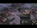 Company of Heroes 3 (NEW PATCH!) - INSANE CLOSE! - British Forces Gameplay - 4vs4 - No Commentary