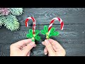 10 IDEAS🔥🔥 DIY Christmas Decorations 2023 Pipe Cleaners Crafts