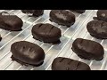 Homemade Bounty Bars | 4 Ingredients Only | How To Make Chocolate Coconut Bar | No-Bake Raw Dessert