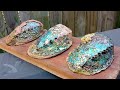 How to polish paua (abalone) shell, fast and easy NO POWERTOOLS - NZ