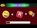 🚩 Guess the COUNTRY by Emoji? 🌎 20 Countries Emoji Puzzles / quiz meri