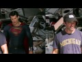 Clark vs Zod on farm 'Man of Steel' Behind The Scenes [+Subtitles]