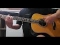 Claudio Baglioni - E tu - guitar solo - fingerstyle