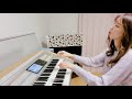 【TRUTH 】Electronic Organ | T-SQUARE | Keyboard cover by Japanese model | Grid girl | F1 Theme song