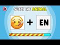 Guess the Animal by the Emoji! 🐯🐘🦁 | Fun Emoji Challenge