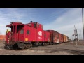 Norfolk Southern in Detroit with a Caboose!