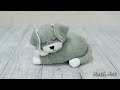 🐶🧦 DIY Cute Sleeping Puppy out of Socks 🐕🦴