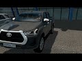 City Car Driving - Toyota HiLux SR5 [Steering wheel gameplay]