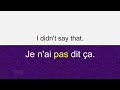 Learn COMMON FRENCH Phrases for Everyday Conversations | Learn French | Apprendre le français