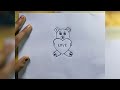 How to draw a cute teddy bear// How to draw teddy bear 🧸// teddy bear drawing / @drawingbook3988