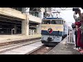 2023年5月3日　臨時快速SLレトロぐんま横川号　D51 498とEF65 501牽引で回送列車として高崎駅を発車