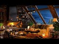 Jazz Relaxing Music at Cozy Winter Coffee Shop Ambience☕Soft Jazz Music to Unwind | Background Music