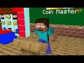 Monster School : Coin Master - Funny Minecraft Animation