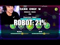 Can you do DASH using ONLY ONE GAME MODE? [Geometry Dash 2.2]