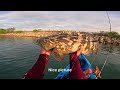 Catching big Snappers in Florida keys kayak fishing-Using live and cut bait.