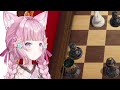 Kobo Randomly Destroys Koyori With 7 Moves In Chess 【ENG Sub Hololive】