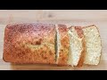 Coconut Loaf Cake | Simple and Easy to make Desiccated Coconut Cake