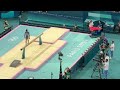 Simone Biles On Balance Beam At 2024 Paris Olympics In Live On Site Video By Beth Schnitzer