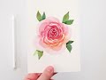 how to paint loose watercolor roses in Procreate // Procreate tips and tricks for beginners