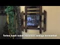 Seni Bambu ~ Cara Membuat  Bingkai Cermin Super Keren