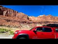 4K Scenic Drives - Utah ★ Arches NP ★ Canyonlands NP ★ Capitol Reef NP | With Western Music ♫ ♬
