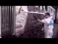 Graffiti removal - Barcelona Metro