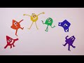 🌈DIY Whirling Rainbow Ribbon Wand✨ | Kids learn colours | Colourblocks