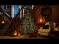 3 Hours of Christmas Music | Instrumental Christmas Music with Rain Sounds | Cozy Christmas Ambience