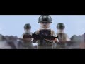Lego WW2 D-Day - The Battle For Omaha Beach - stop motion