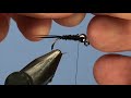 Tying a Tungsten BH Black Pheasant Tail Nymph Fly Pattern #PiscatorFlies