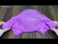 PINK vs BLUE I Mixing random into Glossy Slime I Satisfying YEN Slime Video #643
