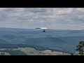 Mie Yoshinaga soaring Big Walker Mtn, VA  7-4-23