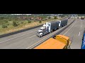 ATS 1.50 4K | Redding CA To Stockton CA | Kenworth T909 & Byrne Livestock B-Double #scssoftware #ats