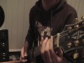 audioslave - show me how to live guitar cover