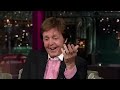 Paul McCartney Recalls The Beatles' 1964 U.S. TV Debut | Letterman