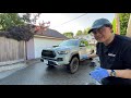 ENGINEER EXPLAINS BEST METHOD FOR WASHING CARS & TRUCKS - Using Leaf Blower as a Tool!