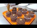 6 sweet creamy rich cupcakes - Korean street food