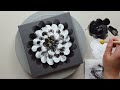 (897) Paint a Beautiful Flower with 2 Balloons | Fluid Acrylic | Painting ideas | Designer Gemma77