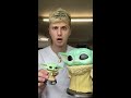 Secret Brain inside GIANT Baby Yoda Funkopop 🧠 #Shorts