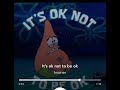 It’s ok not to be ok