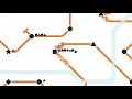 Using ONE LINE to get high scores in Mini Metro!