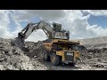 Monster Eerth Movers heavy Machine equipment || Liebherr 9350 Excavator ~ miningstory