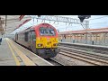 Crewe Railway Station 67022 DB departs P6 on 1W57 WITH A TONE!!! on 4th May 2024
