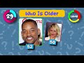 Who is Older (Hollywood actors) 👴🏻