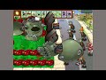 Doom Gatling Pea vs Doom Threepeater vs Dr.Zomboss Giga - Plants vs Zombies Hack