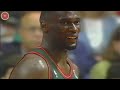 Shawn Kemp duel Michael Jordan！NBA Finals 1996.6.7 Seattle SuperSonics at Chicago Bulls G2