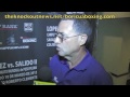 JUANMA vs SALIDO 2 - Entrevistas Con: Trinidad, Marquez, Arce, Calderon (BoricuaBoxing.com)