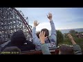Cedar Point STEEL VENGEANCE - MIDDLE OF TRAIN POV FROM VIDEO GLASSES